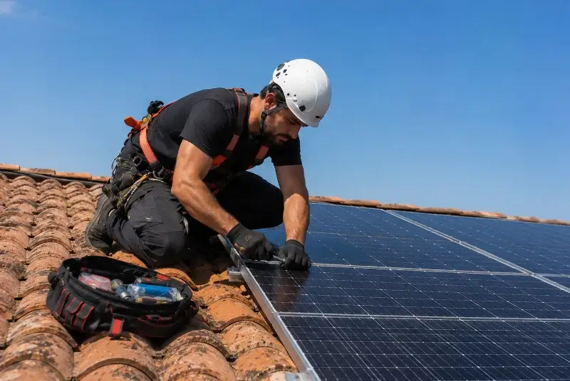Maintenance et monitoring de panneaux solaires à Méjannes-lès-Alès