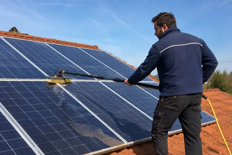 Nettoyage et entretien de panneaux solaires à Méjannes-lès-Alès